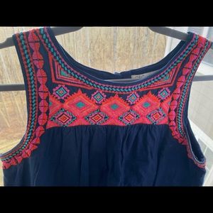 C&C California Embroidered Shift Dress